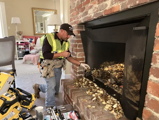 Safe screening installation by Tampa Chimney Sweep in Tampa, FL