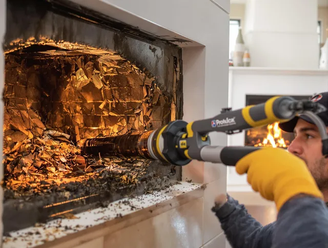 Professional chimney cleaning by Tampa Chimney Sweep in Tampa, FL