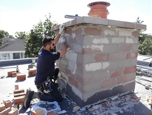 Advanced chimney repair process by Tampa Chimney Sweep in Tampa, FL