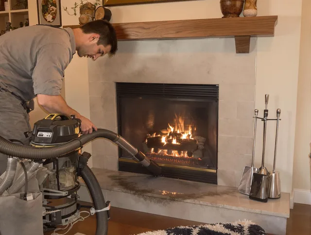 Routine fireplace upkeep by Tampa Chimney Sweep in Tampa, FL